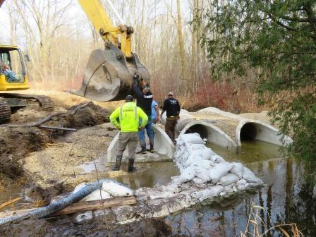 Row 3 of culverts